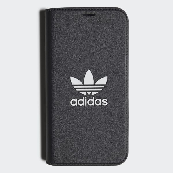 Black Fashion Adidas OR Booklet Case BASIC for iPhone 12 / 12 Pro