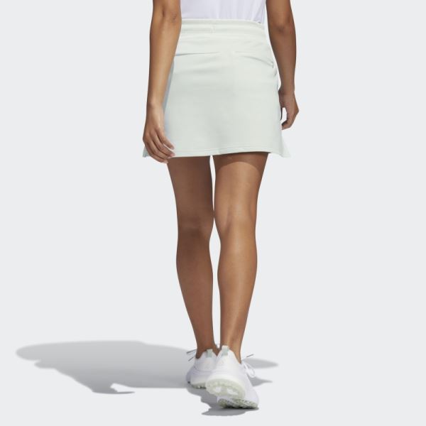 Warp Knit Golf Skort Green Adidas