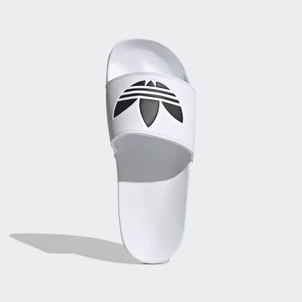 White Adilette Lite Slides Adidas