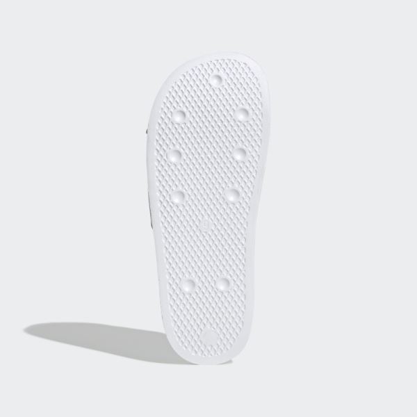 White Adilette Lite Slides Adidas