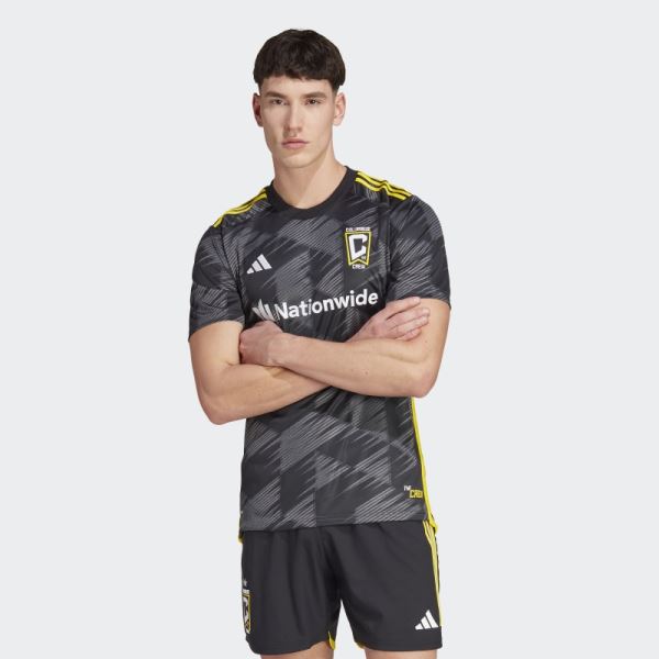 Columbus Crew 23/24 Away Jersey Black Adidas