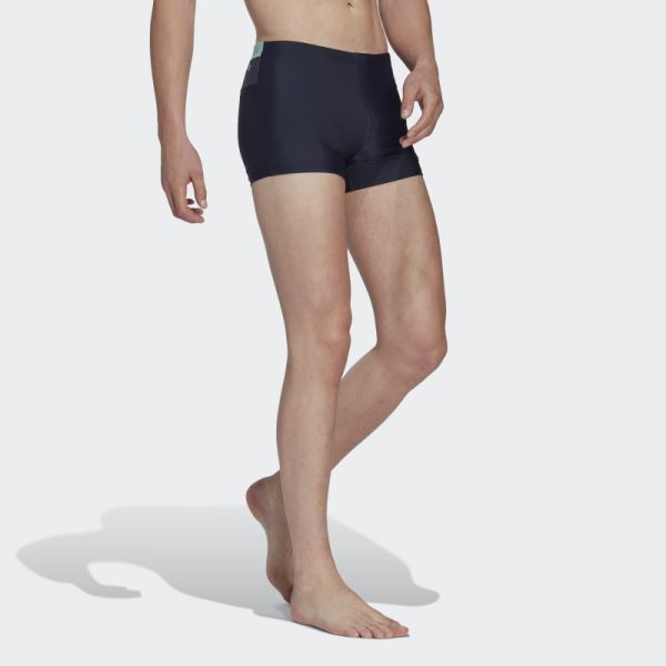 Ink Colorblock Swim Boxers Adidas