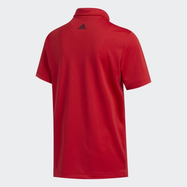 3-Stripes Polo Shirt Adidas Red