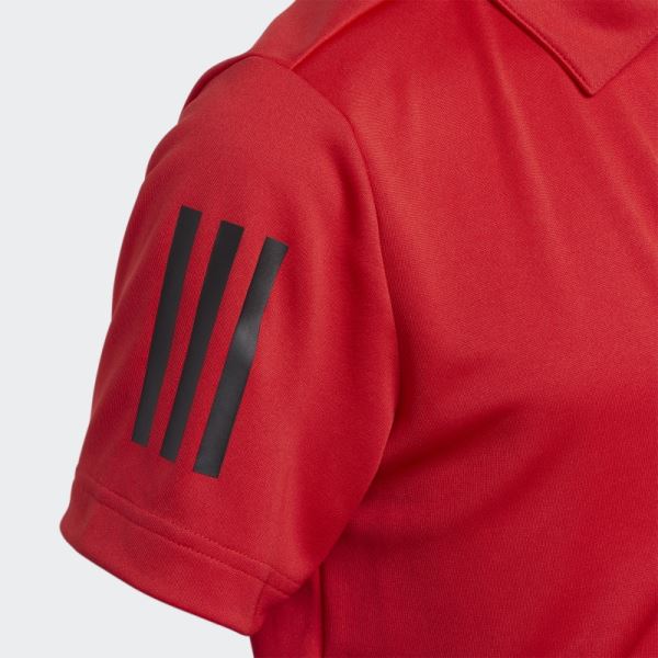 3-Stripes Polo Shirt Adidas Red