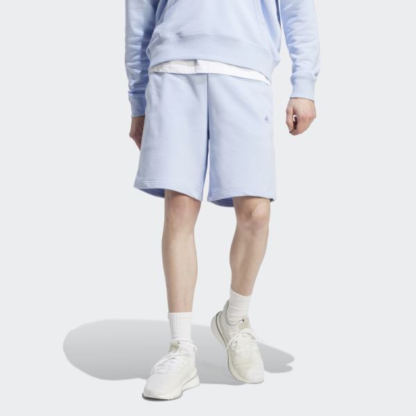 Adidas Blue Dawn ALL SZN French Terry Shorts Stylish