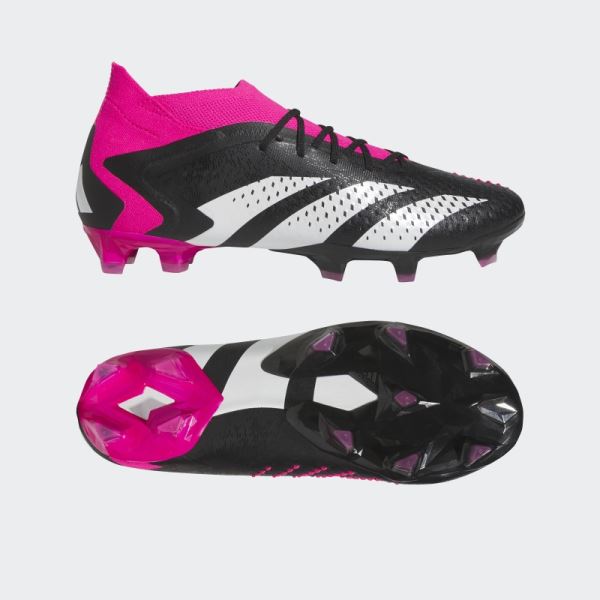 Hot Pink Adidas Predator Accuracy.1 Firm Ground Boots