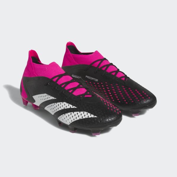 Adidas Black Predator Accuracy.1 Firm Ground Boots