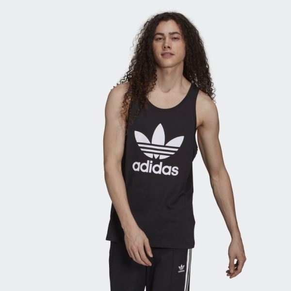 Adidas Adicolor Classics Trefoil White Tank Top