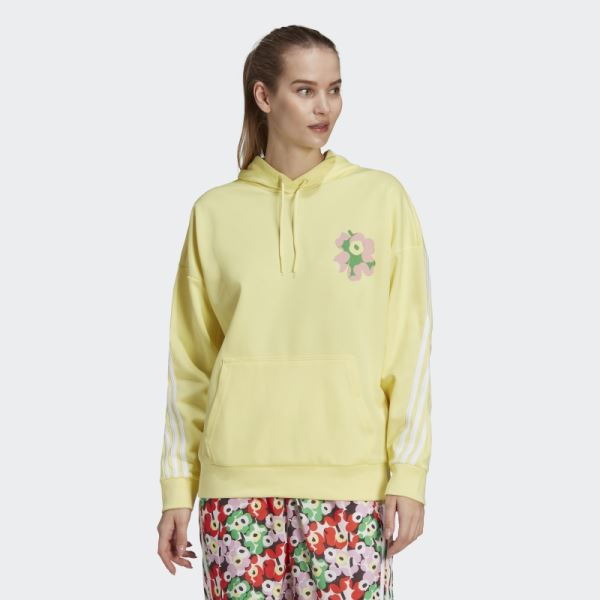 Pearl Citrine Adidas x Marimekko Hoodie Hot