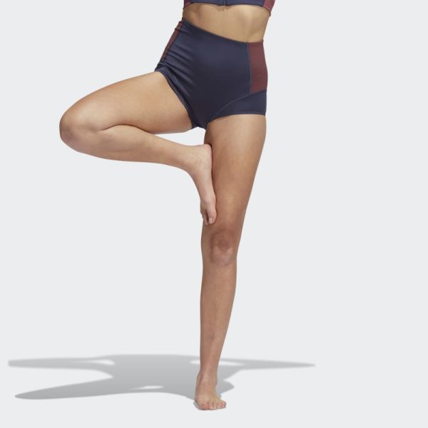 Navy Adidas Yoga Shorts