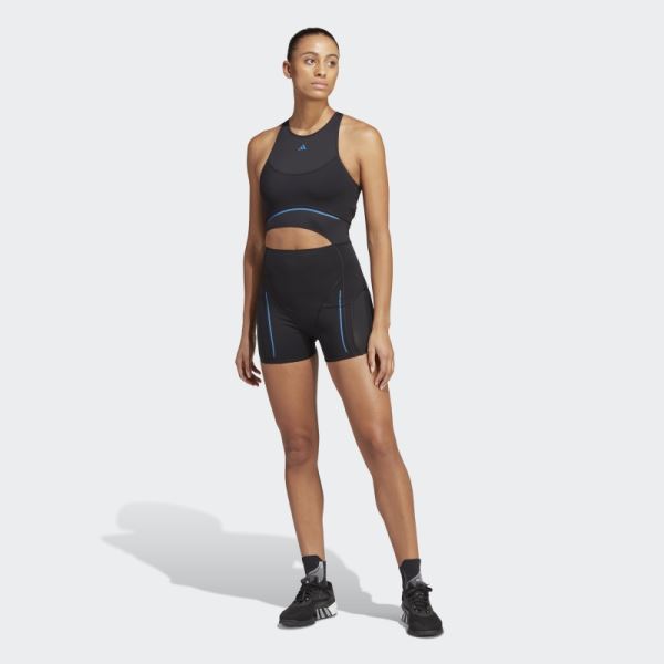 Adidas Tailored HIIT HEAT.RDY Training Bodysuit Black