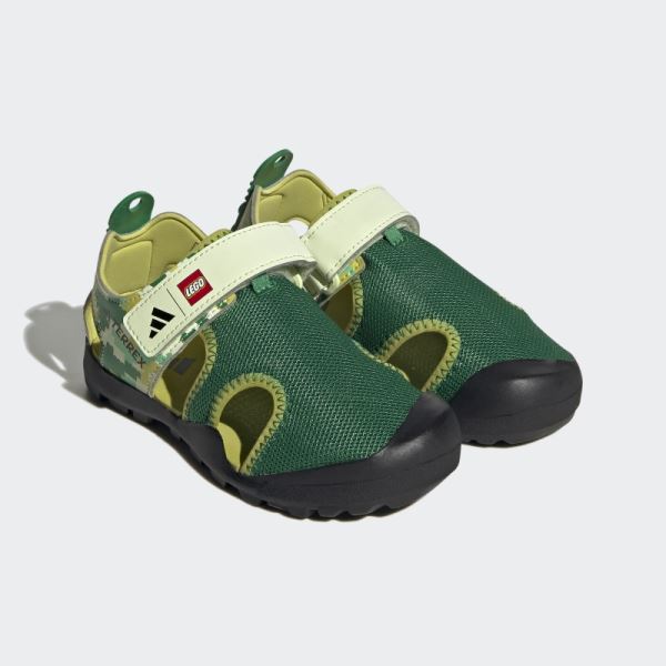 Green Terrex x LEGO Captain Toey Sandals Adidas