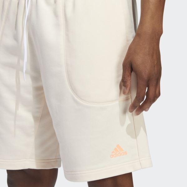 Adidas Harden Vol. 6 Shorts Ecru Tint