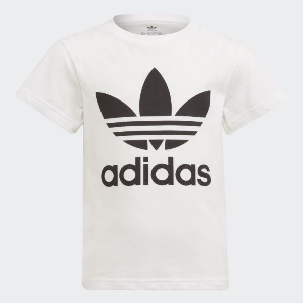 Adidas Black Adicolor Trefoil Tee