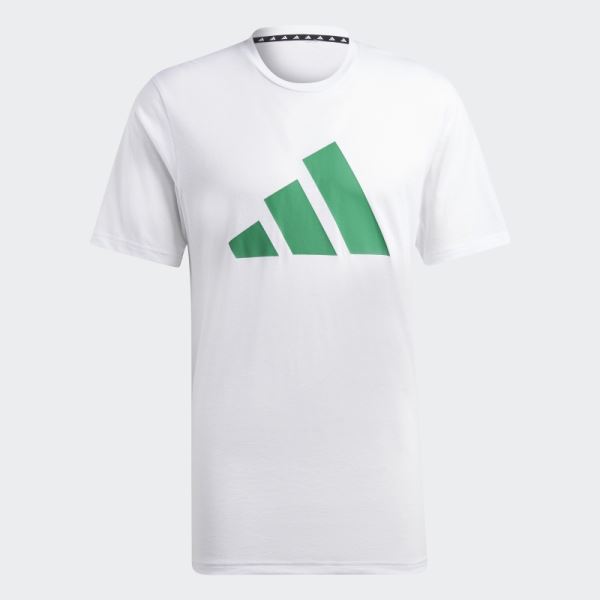 Train Essentials Feelready Logo Training Tee Adidas White