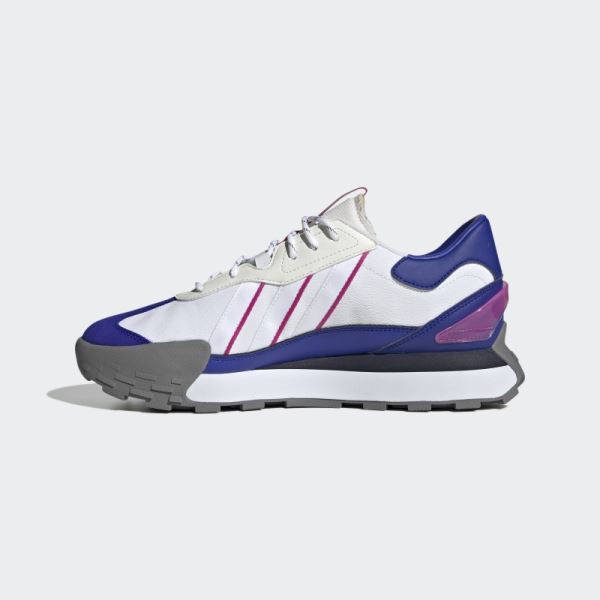 White Adidas Futro Mixr Shoes