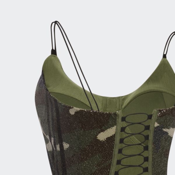 Aop Camo Sequin Tank Top Adidas