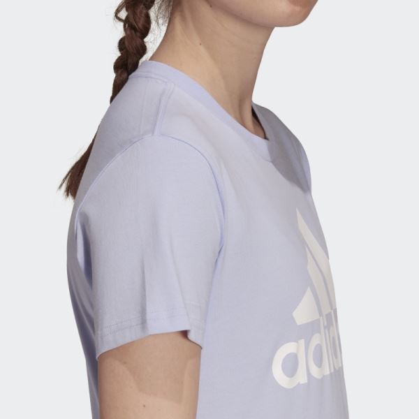 Adidas Violet Tone Essentials Logo Tee