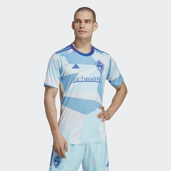 Colorado Rapids 23/24 Away Jersey Adidas Blue