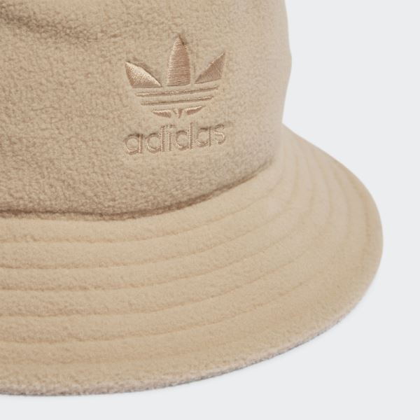 Adidas Adicolor Classic Winter Bucket Hat Beige