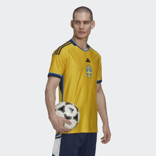 Adidas Sweden 22 Home Jersey Eqt Yellow