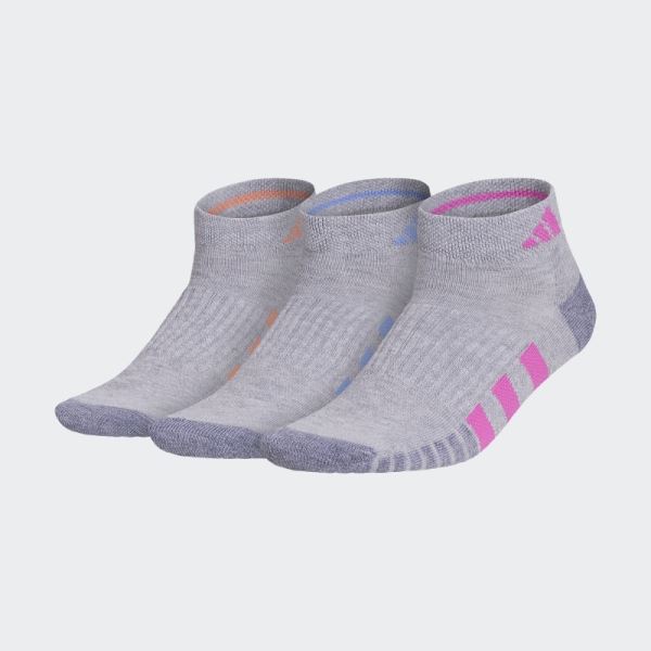 Cushioned Low-Cut Socks 3 Pairs Multicolor Adidas