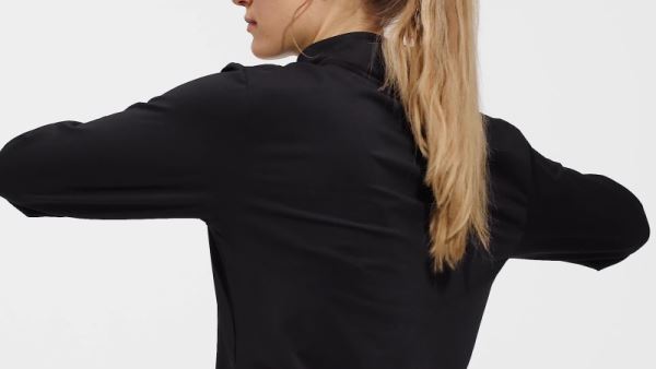 Black Adidas Techfit AEROREADY Warm Quarter-Zip Training Top