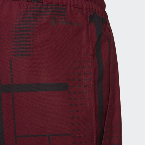 Club Graphic Tennis Shorts Adidas Red