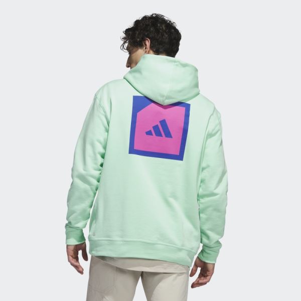 Mint Adidas Adicross Golf Hoodie