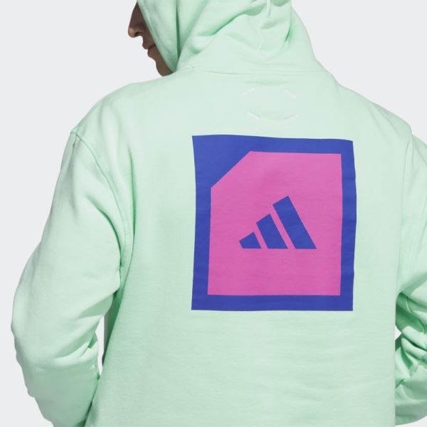 Mint Adidas Adicross Golf Hoodie