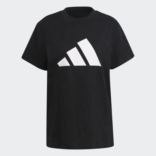 Adidas Sportswear Future Icons Logo Graphic Tee Fashion Black