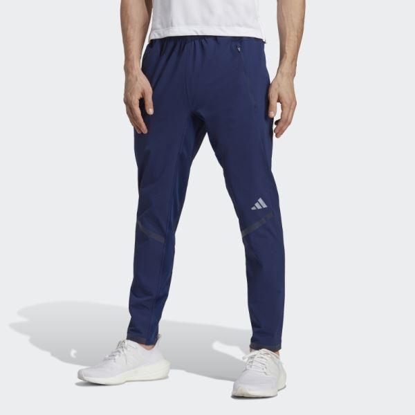 Adidas Dark Blue Designed for Training CORDURA Workout Pants