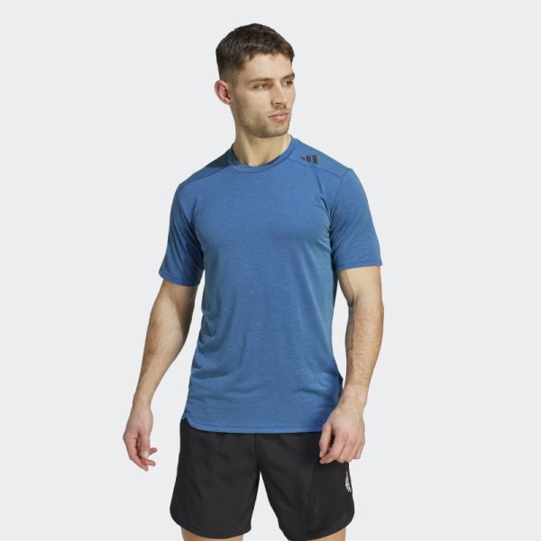 Designed for Training AEROREADY HIIT Color-Shift Training Tee Blue Adidas