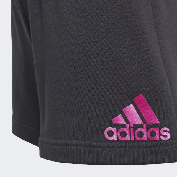 Black Adidas Future Icons Badge of Sport Shorts