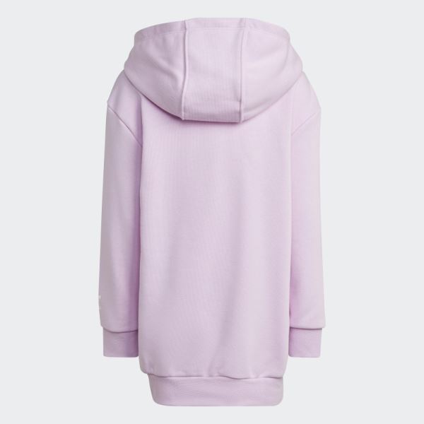 Adidas Lilac Graphic Hoodie Leggings Set