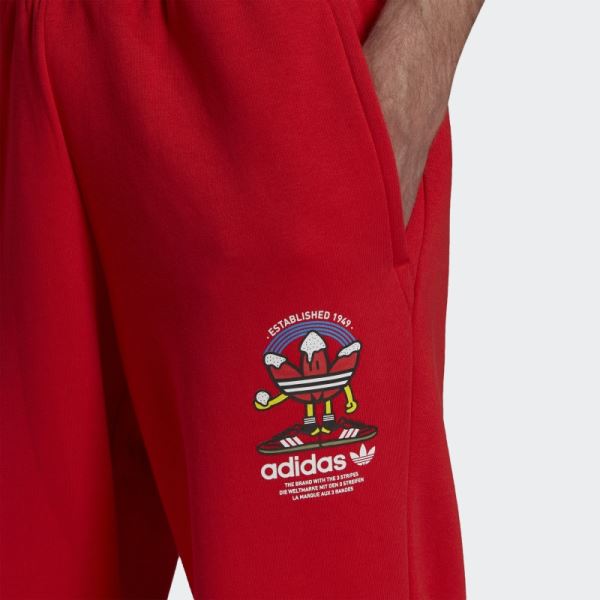 Christmas Sweat Joggers (Gender Neutral) Red Adidas