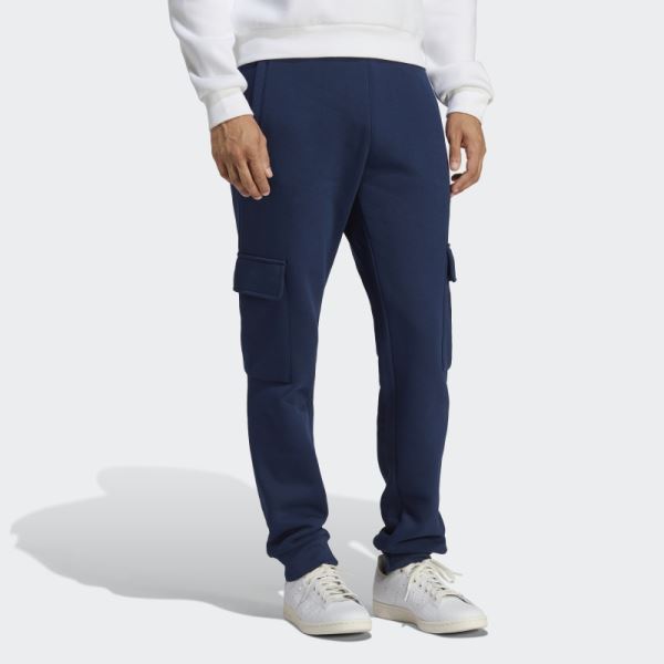 Adidas Trefoil Essentials Cargo Pants Night Indigo