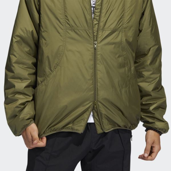 Insulated Coach Jacket (Gender Neutral) Olive Adidas