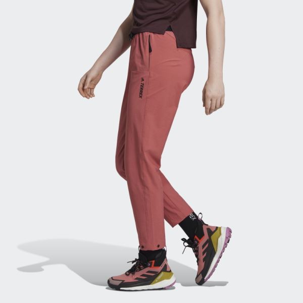 TERREX Liteflex Hiking Pants Red Adidas