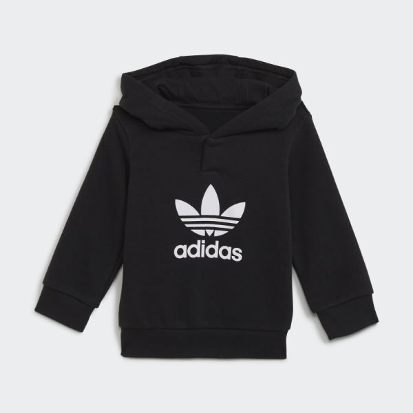 Adidas Adicolor Hoodie White Set