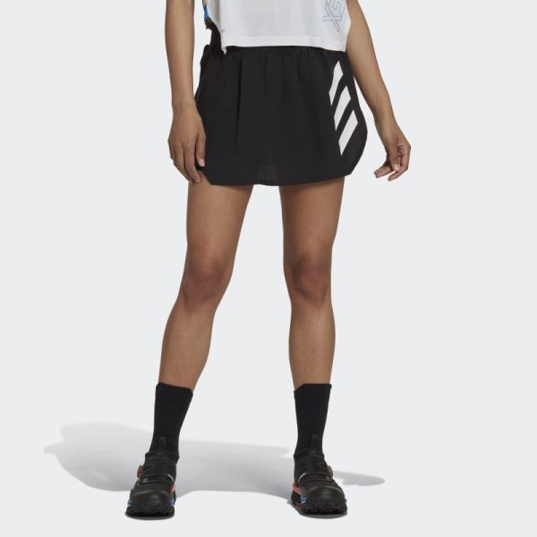 Adidas Black TERREX Agravic Pro Skort