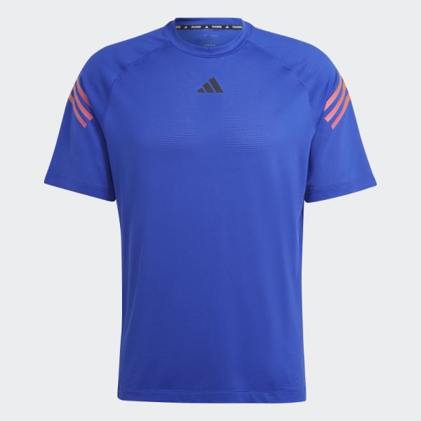 Train Icons 3-Stripes Training T-Shirt Adidas Blue