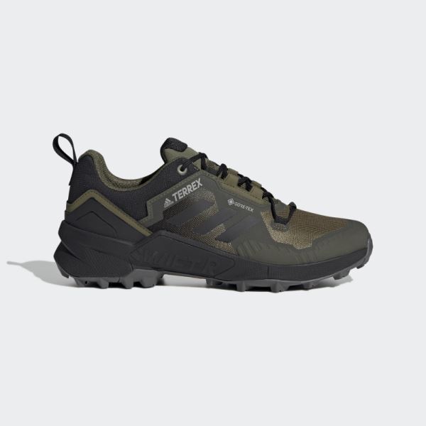 Olive Adidas Terrex Swift R3 GORE-TEX Hiking Shoes