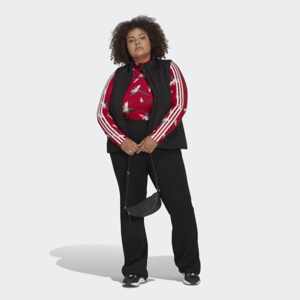 Red Thebe Magugu Bodysuit (Plus Size) Adidas