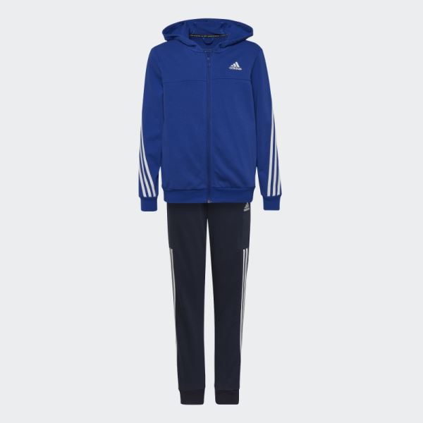 3-Stripes Tracksuit Adidas Royal Blue