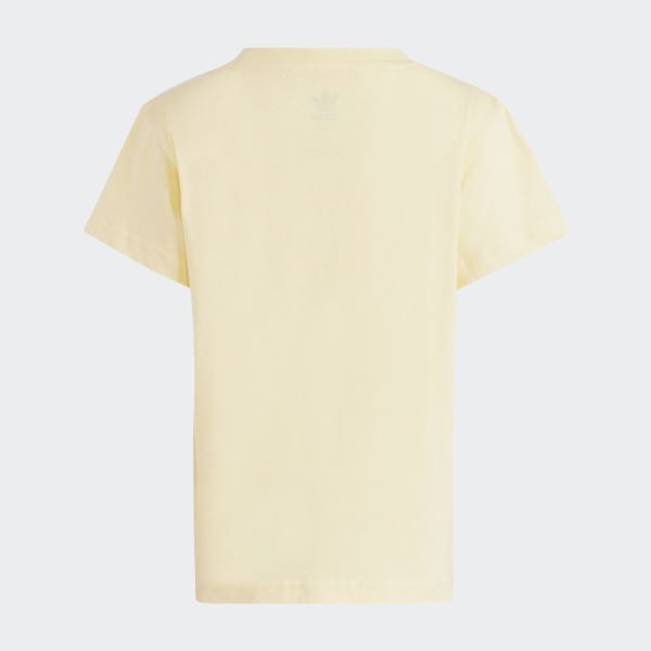 Adidas Yellow Adicolor Tee