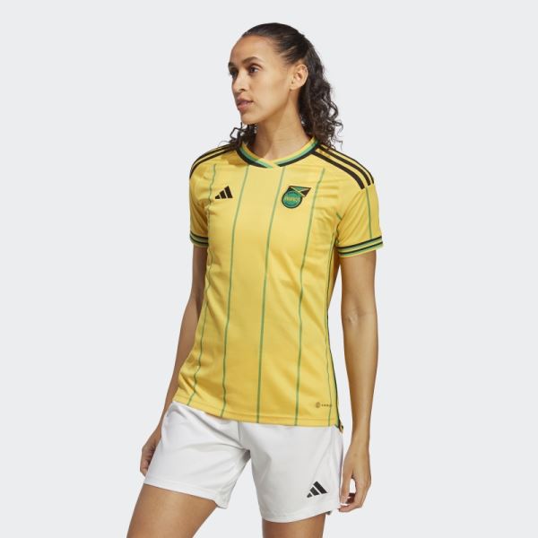 Adidas Jamaica 23 Green Home Jersey