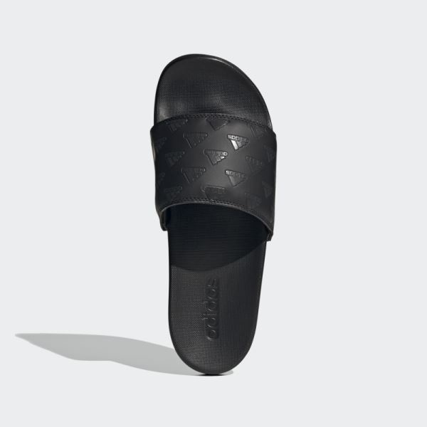 Adidas Adilette Comfort Slides Carbon