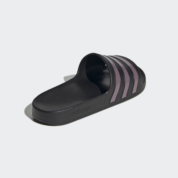 Adidas Adilette Aqua Slides Matt Purple Met