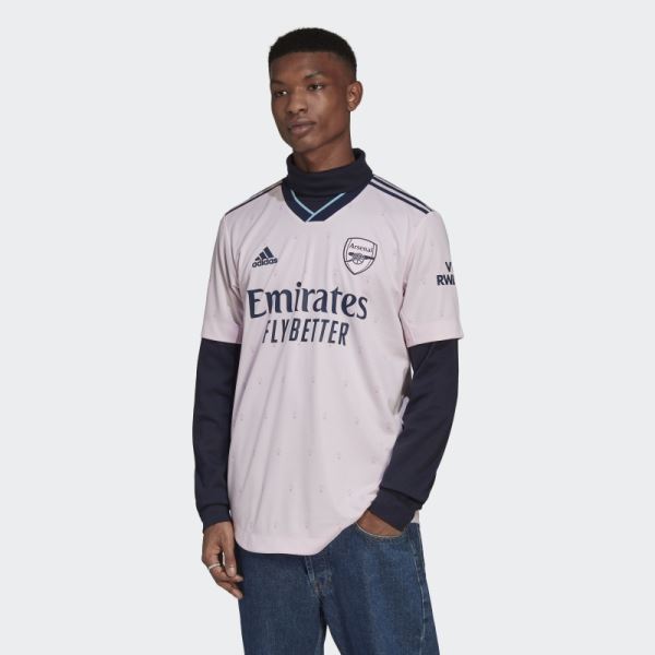 Pink Arsenal 22/23 Third Authentic Jersey Adidas